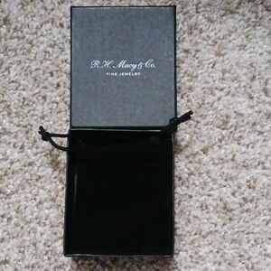 R.H.Macy & Co. Fine Jewelry Gift Box and Velvet Pouch